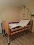 Łóżko rehabilitacyjne elekryczne z materacem piankowym