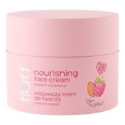 FLUFF Krem do twarzy, odżywczy, Malina i Migdał