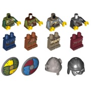 LEGO Wikingowie x12 6399357 6399355 6399356 6460998 6317230 6449632 6446939