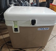 Lodówka samochodowa przenośna Ekos POLAR zasilacz 220V VINTAGE 