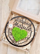 Prezent dla Mamy na urodziny, dekoracja serce na dłoniach, Kochanej Mamie