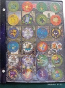 Pokemon seria 1 (16/51) i seria 2 (8/50) (tazo żetony z chipsów lays)