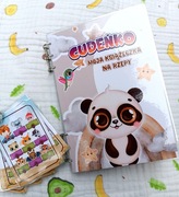 Książka edukacyjna w akwarelowej estetyce