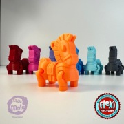 BRELOK DO KLUCZY KOŃ GLADIATORA 7 KOLORÓW