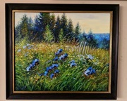 Obraz olejny Jesienna dęby 