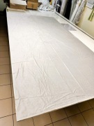 Materiał tkanina ścinek welur srebrno szary elegancki