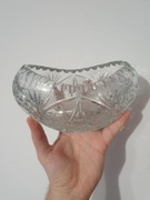 Misa - tzw. gondola, wykonana ze szkła kryształowego z okresu PRL