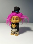 Zabawka figurka kolekcjonerska Troll Russ oryginał vintage