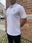 Koszulka polo męska Ralph Lauren biała S.M.L.XL.XXL nowa z metką.