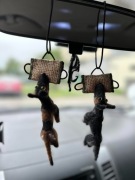 Maskotki z filcu do auta