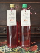 Eko Ocet jabłkowy z czarną porzeczką 500ml Lawendnik