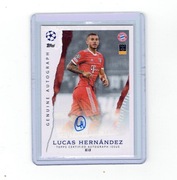 LUCAS HERNANDEZ GENUINE AUTOGRAPH MATCH ATTAX 2024