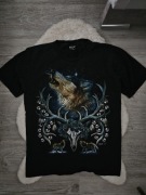 Koszulka Wild Rozmiar XL Wolf wilk affliction vintage y2k Basic style