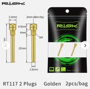 RISK Tytanowe Śruby Zacisku Hamulca Ultralekkie