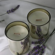 Świeca sojowa z naturalnym olejkiem lawendowym