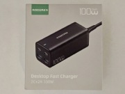 Ładowarka biurkowa Rocoren GaN 100 W Szybkie ładowanie