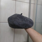 beret beretka XL  czapka czapeczka nakrycie głowy hat beanie zara inditex w