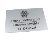 Szyld firmowy informacyjny tabliczka firmowa opis