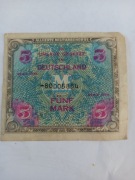 5 fünf mark 1944