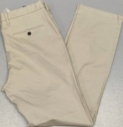 Wr) MARKS&SPENCER oryginalne spodnie materiałowe Roz.34/33