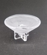 Szklany świecznik, Szwecja, kolekcja Nybro, szkło artystyczne