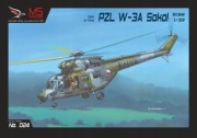 MS Model 024 - Śmigłowiec PZL W-3A Sokół Czech Air Force - 1:33