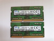 PAMIĘĆ RAM DDR3L SAMSUNG 8GB(2x4GB) 12800S 1600MHz SODIMM