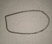 Srebrny łańcuch o długość 60 cm