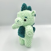 Pluszak dinozaur na szydełku