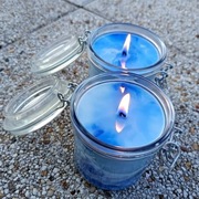 Zestaw świec sojowych w słoikach szklanych 2 szt. Bryza oceanu