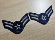 Naszywka - USAF - Airman First Class E-3 (A1C) - male - para