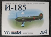 Polikarpov I-185 1/33 YG model Nr.4