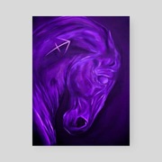 OBRAZ KOŃ, ZNAK ZODIAKU STRZELEC