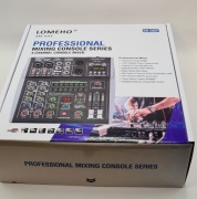 LOMEHO 4-kanałowy mikser dźwiękowy audio 48V
