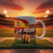 La Liga Hiszpania prezent dla kibica piłki nożnej dla niego kubek Ceramiczn