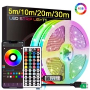 10m Taśma LED RGB APP Sterowanie Oświetlenie Pokoju Sypialni