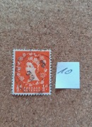 Postage Revenue ER Królowa Elżbieta 1/2 pensa Wielka Brytania