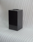 wazon granitowy 16/16/29 czarny szwed na grób