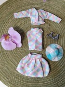 Zestaw ubranek dla lalki Barbie