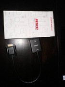 ADAPTER PRZEJŚCIÓWKA SYGNAŁU CYFROWEGO HDMI na VGA