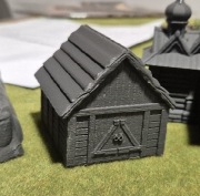 Szopa makieta wargaming flames of war ogniem I mieczem fow oim warhammer