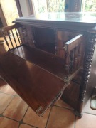 Antyczna Komodo sekretarz biedermeier 