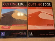 Zestaw 2 książek cutting edge podręcznik i ćwiczenia do języka angielskiego