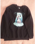 Bluza bawełniana dla dziewczynki Hatsune Miku 164 cm