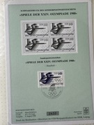 Niemcy 14 FDC  1982 rok olimpiady letnia i zimowa 