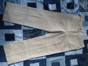 Lniane spodnie męskie długie len