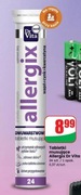 Tabletki musujące allergox i calcium. Cena od sztuki 