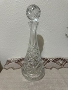 Karafka kryształowa z czasów PRL