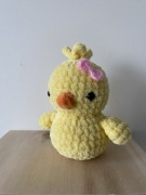Szydełkowy kurczaczek, maskotki, kurczaki, ozdoby wielkanocne
