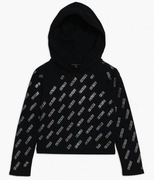 GUESS Bluza logowana z kapturem i cyrkoniami - 122/128